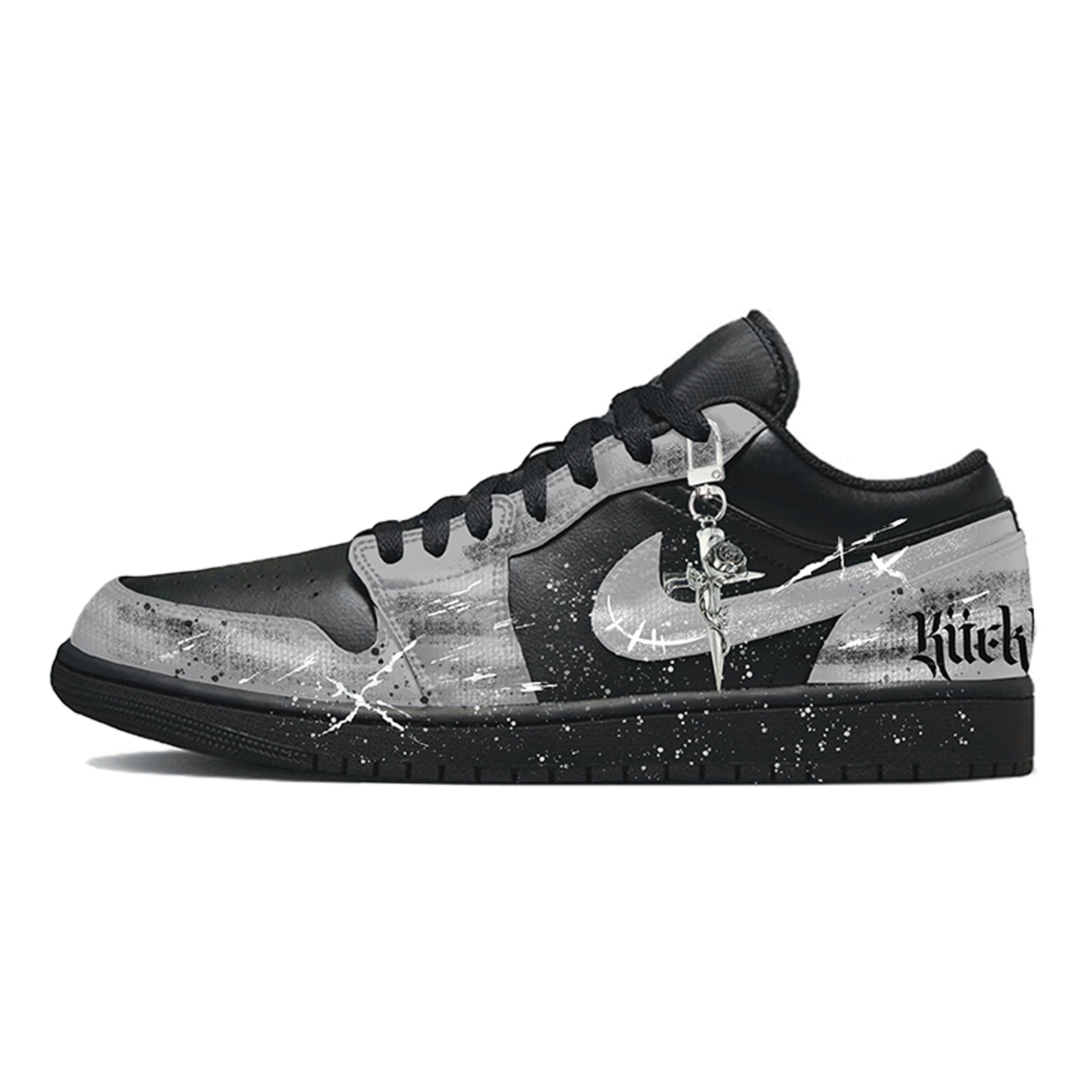 

Jordan Air Jordan 1 No Man s Land Rose Slip Resistant Abrasion Resistant Low top Vintage Basketball Shoes Men s 553558-093(Team864-) 44