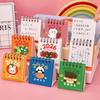 Fruit Desk Calendar Colorful Mini Desk Calendar Student Desk Calendar Mini For Study Space Dorm Room