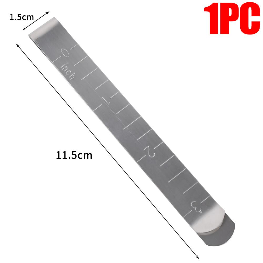 

10-1PCS Metal Sewing Clips Stainless Steel Hemming Ruler Clip for Fabric Measuring Quilting Home DIY Sewing Fixing Accessories