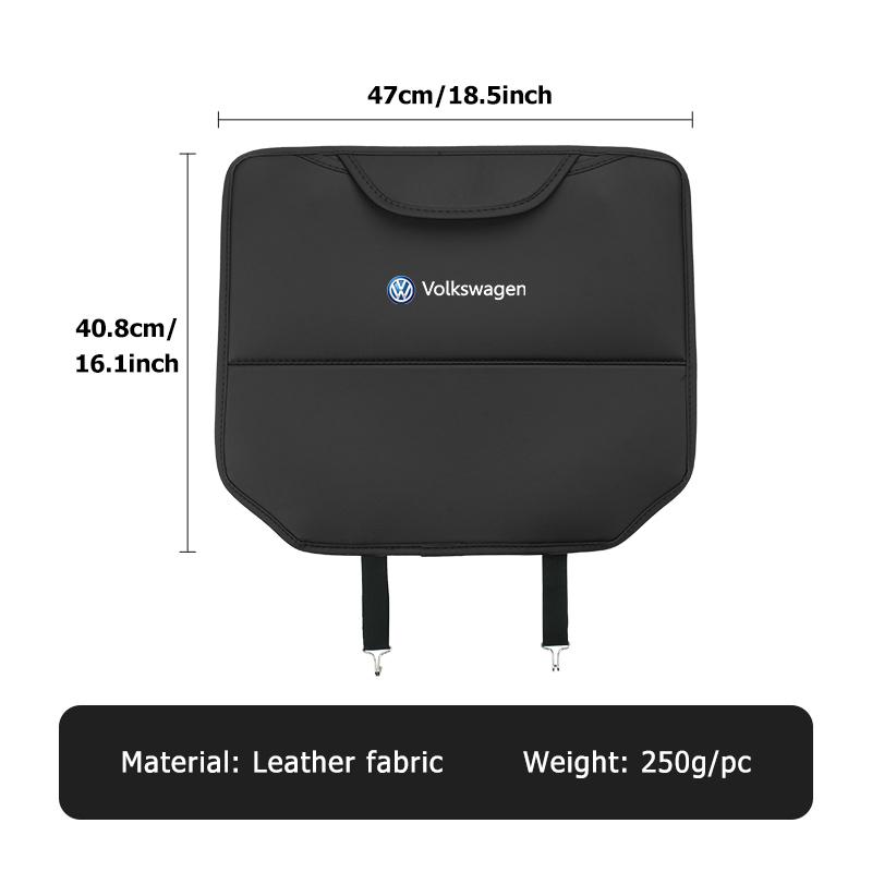 For Volkswagen VW Anti-Scratch Car Seat Back Anti Kick Pad Child Protective Cover Mat Passat Golf 4 5 6 Tiguan Polo Scirocco Zr7