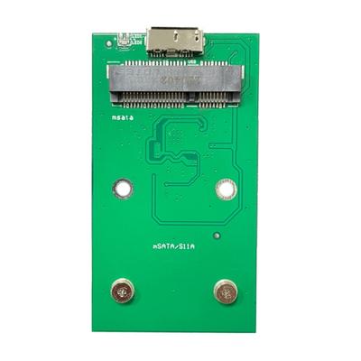 Convertisseurs SSD Externes mSATA vers USB 3.0 Adaptateurs de Transmission de Données Module Adaptateurs de Disque Dur Externe Carte d'Extension