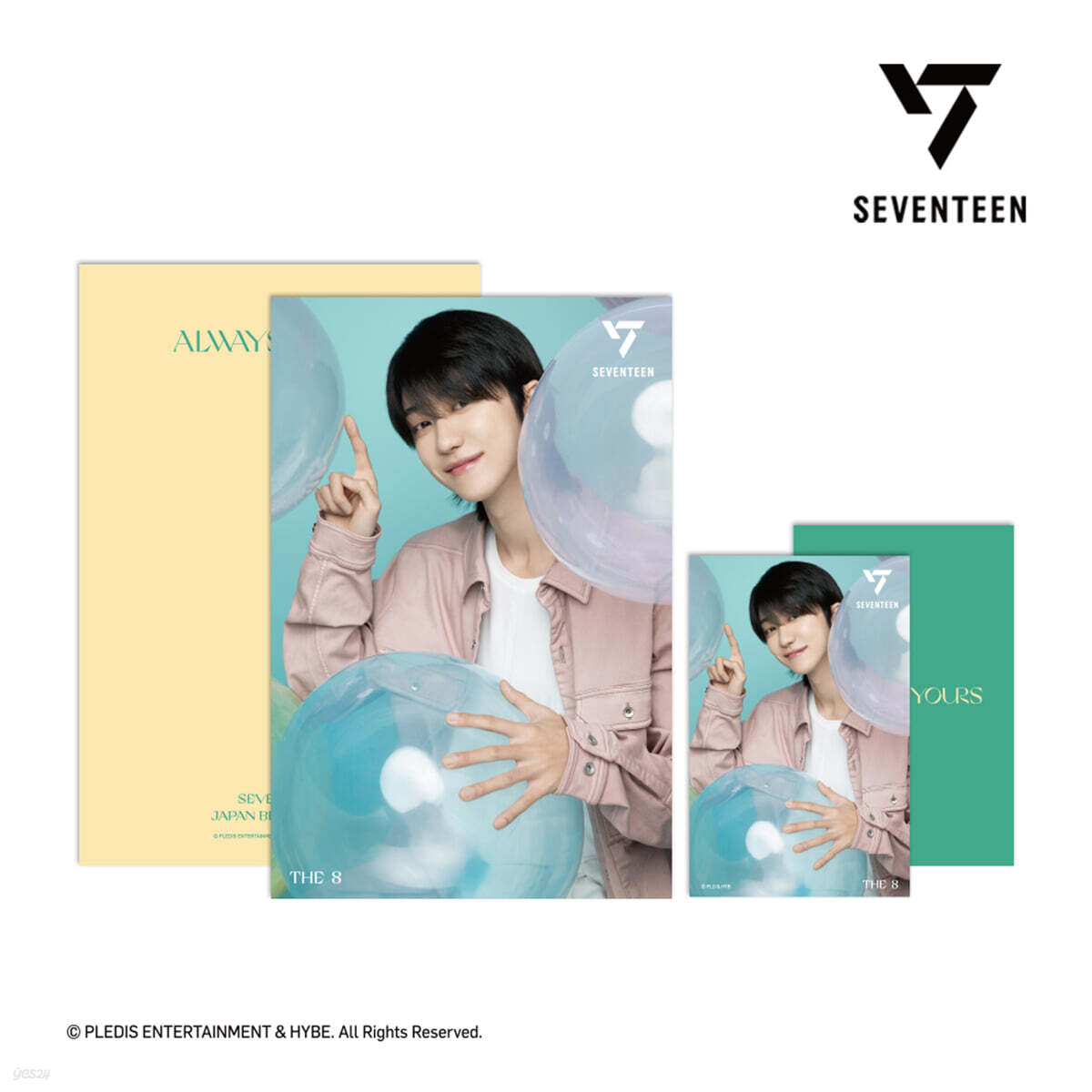 

[SEVENTEEN - ALWAYS YOURS] 3D Lenticular Postcard [THE8 ver.]