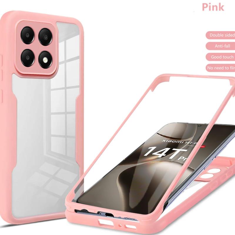 360 Full Cover Phone Cases for Xiaomi mi 14T 13T 12T 11T Pro Screen Protector Case for Xiaomi 14 Ultra 13 12 11 Pro Lite Cover
