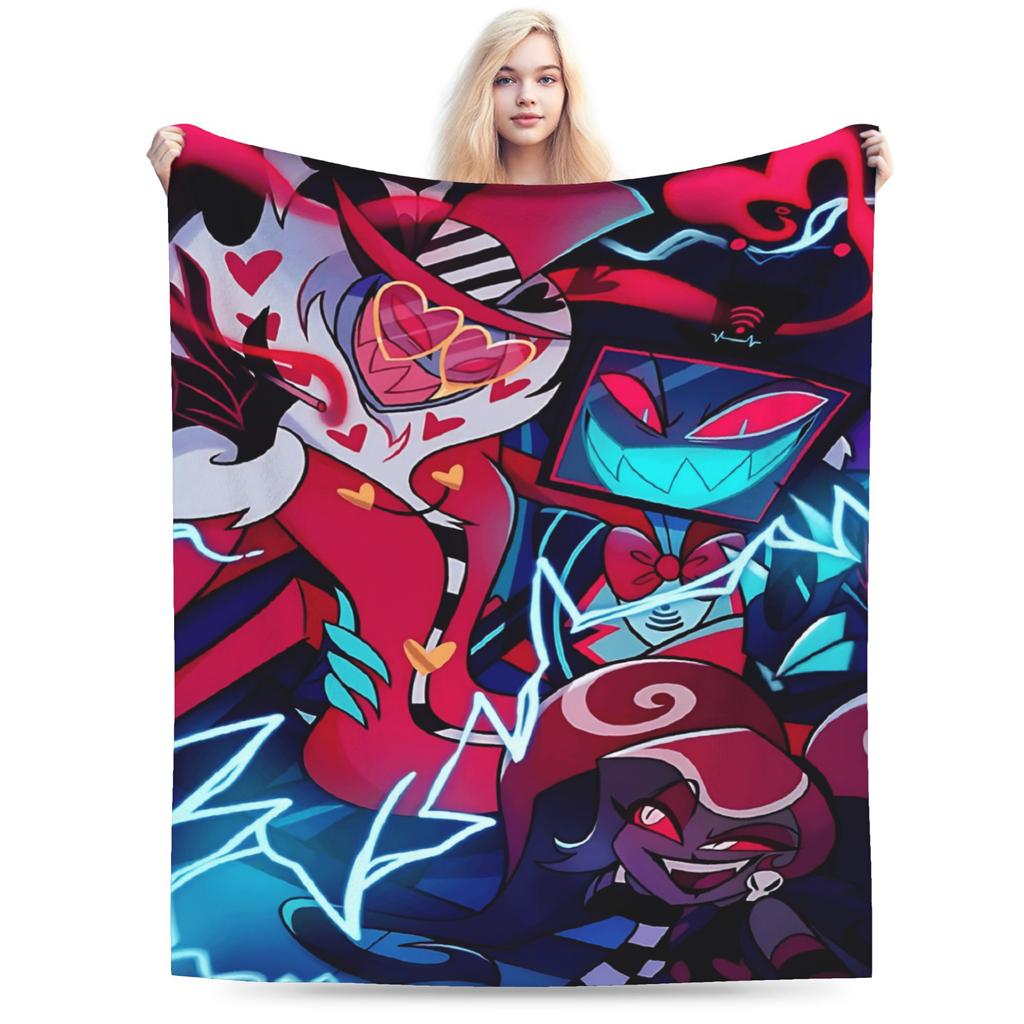 Vox  Blanket Hazbines Hoteles Warm Funny Plush Bedding Throws For Kids Living Room Flannel Bedspread Bed Cover