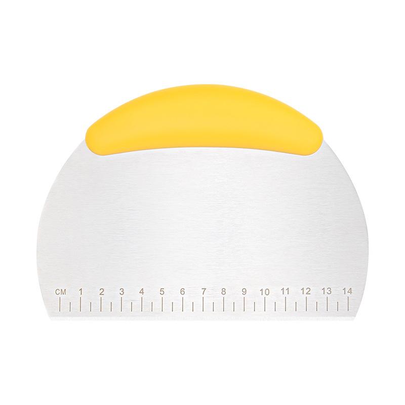 

Измельчитель для теста из нержавеющей стали, скребок для муки, измельчитель для теста, пиццы, удобная ручка, кухонные принадлежности для выпечки