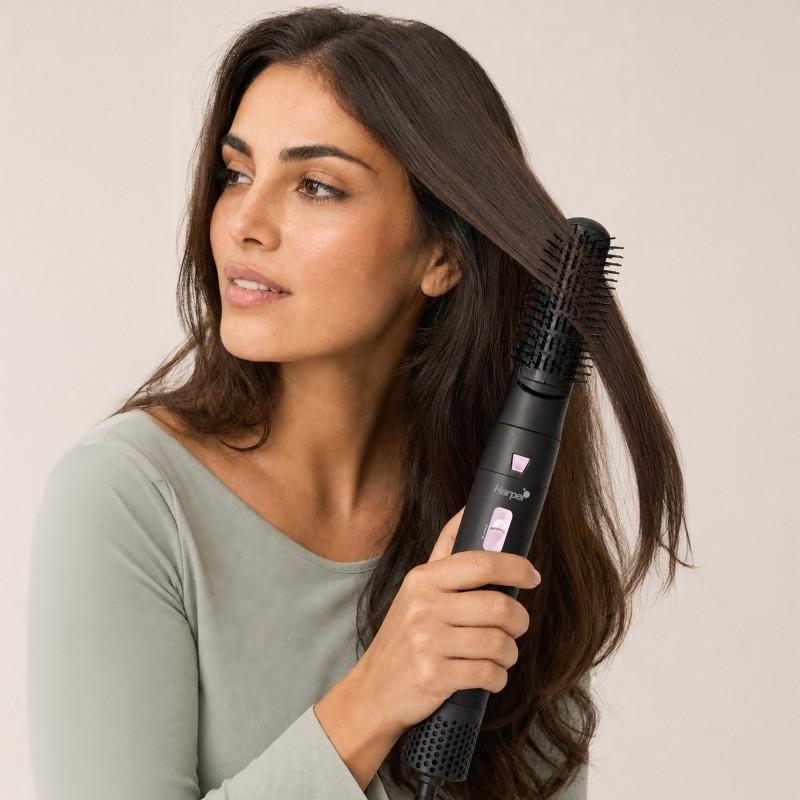 Harper Airpro4t Black - Noir - 5-in-1 Blow Dryer Brush - 1000 W - 3 Temperatures