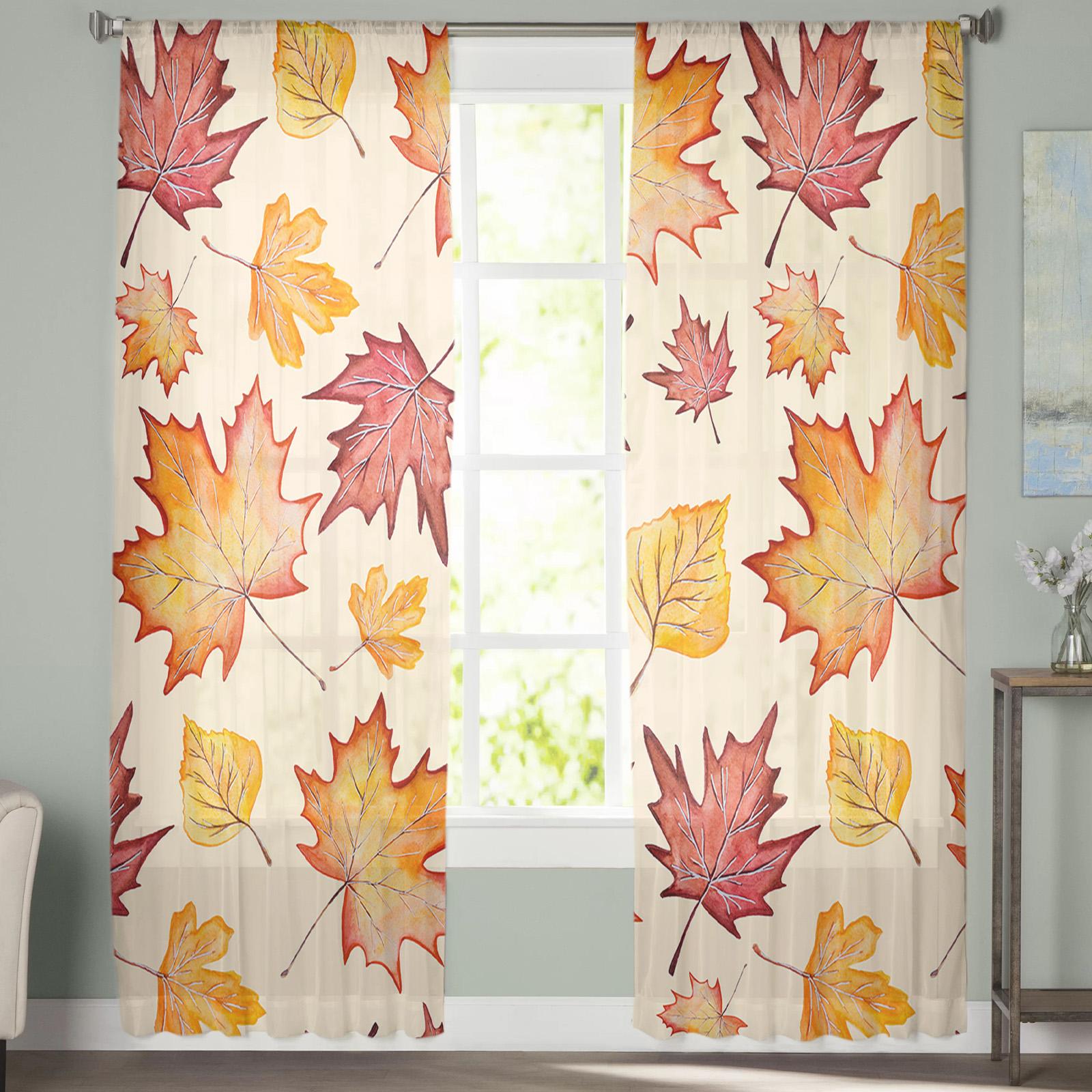 Молодежные прозрачные шторы для спальни — фото 4