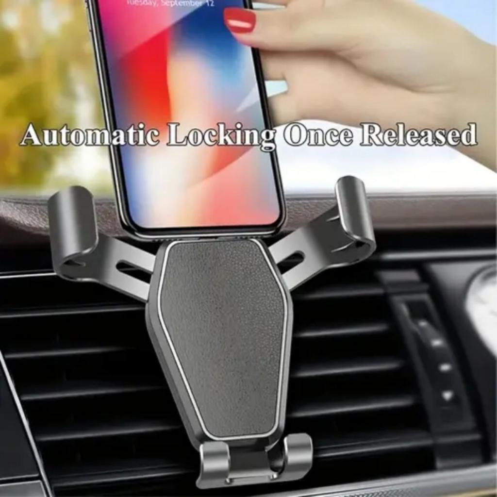 Auto Handyhalterung, Spezifische Navigationshalterung für Lüftungsschlitze, Im Autoinnenraum, Neue Anti-Wackel-Halterung im Auto
