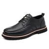 Fashion British Leather Business Men's Dress Shoes Spring Autumn Soft Sole Men Designer Work Shoes Man Fashion Casual Loafers Male