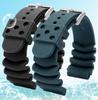 For Seiko Silicone Watchband Male No. 5 Water Ghost DAL0BP SKX007 SRPA21J1 Canned Red Teeth Diving 007 Abalone 22mm20 Black Blue