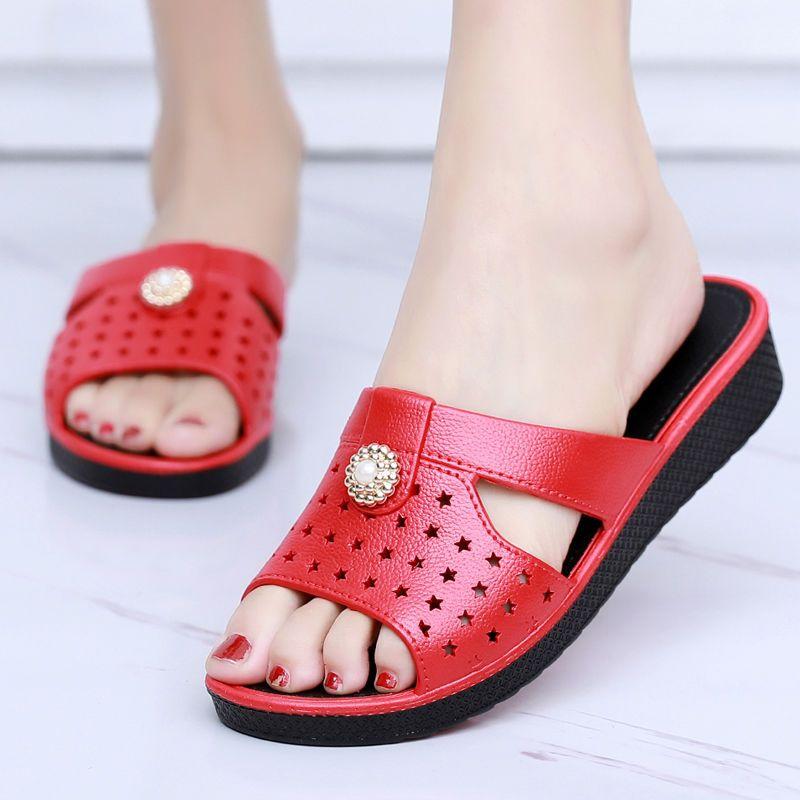 sandalias femininas women fashion sweet light weight spring & summer anti skid beach sandals waterproof shoes ab527