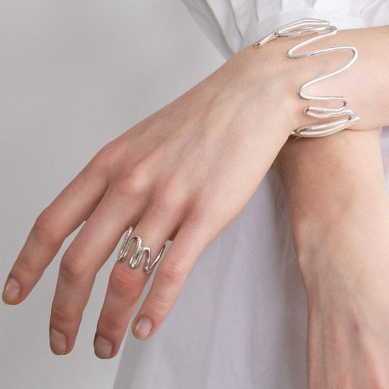 REINDEER FRAGMENTS RING 12 Open ring