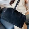 Autumn Large-capacity Bowling Bag, Women's Commuter Tote Bag, Simple Underarm Bag, High-value Portable Bag