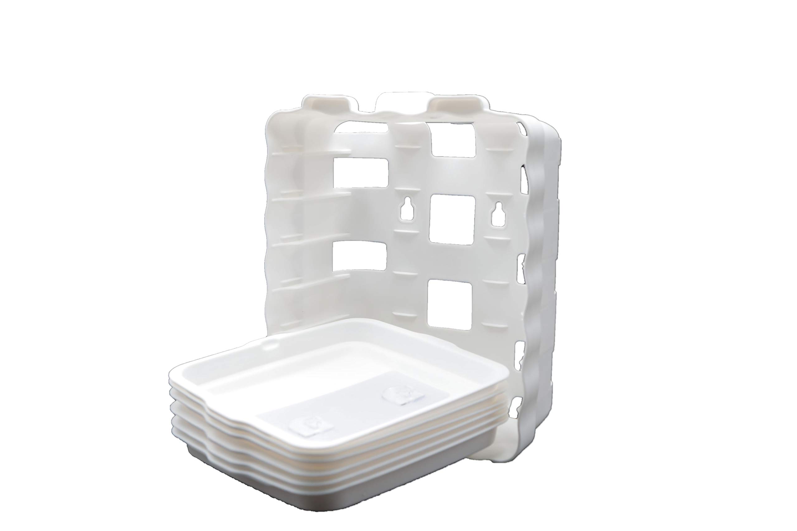 

Енот Вертикальный Выдвижной Ящик Полка для Продуктов с Подставкой для Сушки Посуды для Смартфона Место для Хранения Посуды до 6 Видов Приправ Экономия Места Ширина 23см x Высота x белый