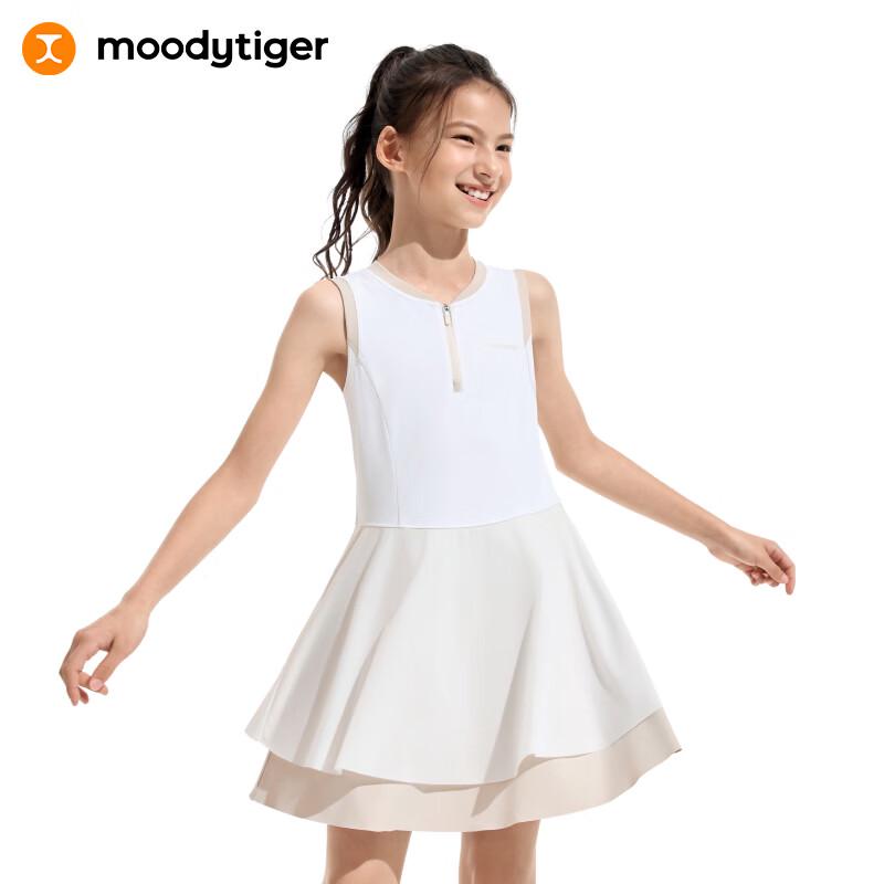moodytiger Girls  Summer Quick-Dry Sleeveless Dress 120