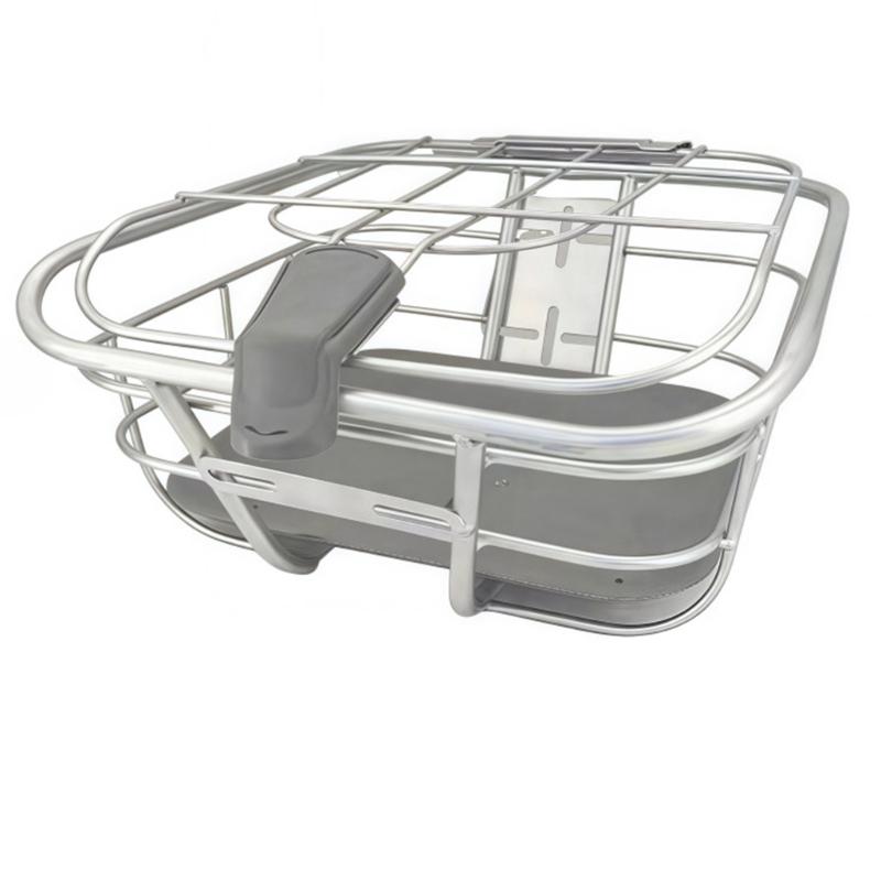 Secure Mount Bicycles Basket Features Stable Fixation Systems Bike Accessory Basket for Daily Commutes and Adventure
