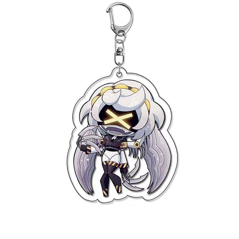 Anime Keychain: Inorganic Killer 2D Backpack Pendant Gift