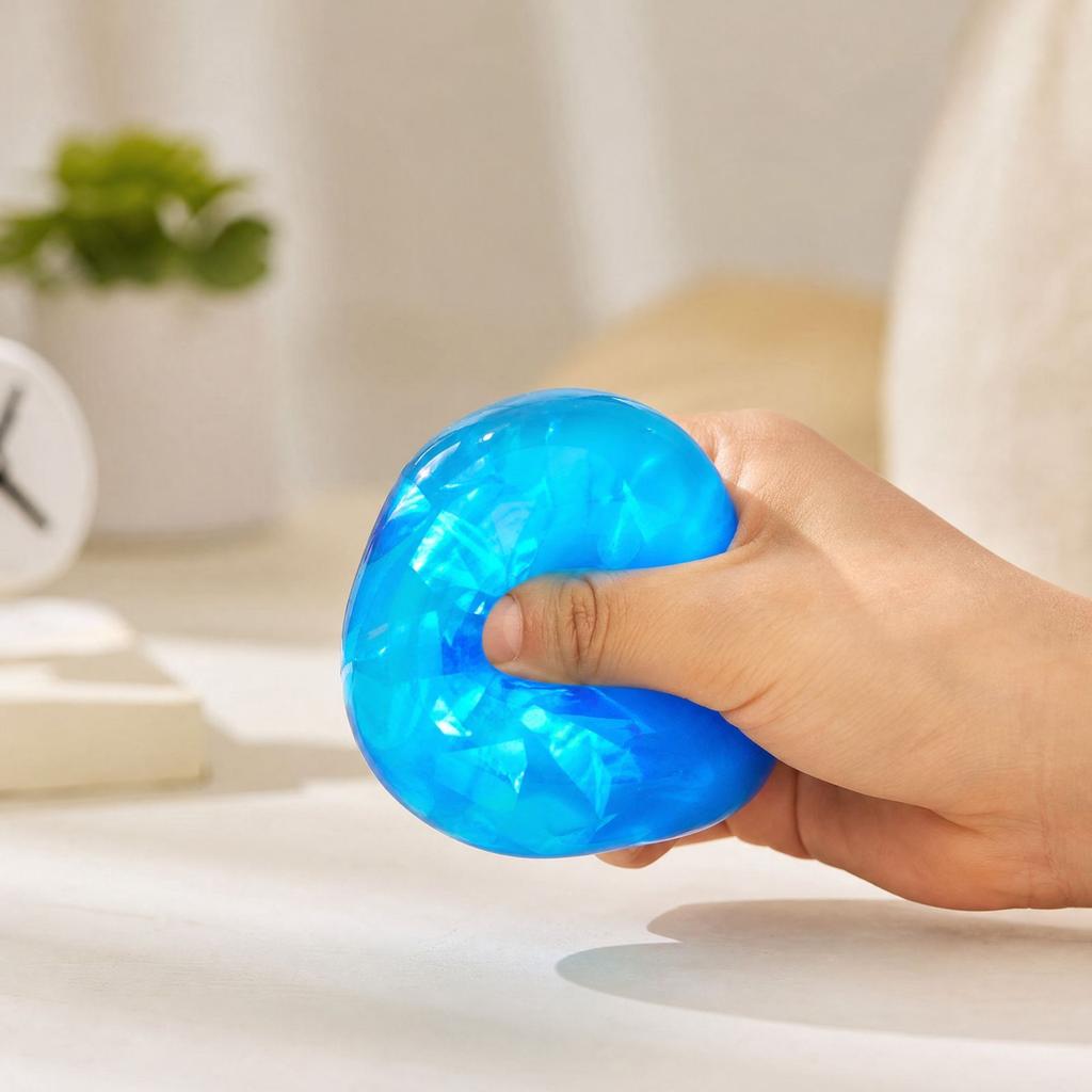 Sensory Toy for Stress, Soft Squeezable Calming Tool for Adults and Kids