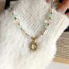 Female Retro Style Summer Versatile Collarbone Necklace