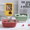Zhishi Portable Microwavable Plastic Lunch Box Set