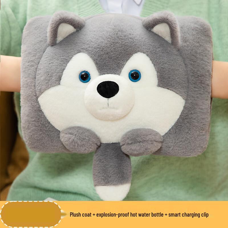 Ailan Huijia WJ Rechargeable Cartoon Plush Hot Water Bottle Hand Warmer