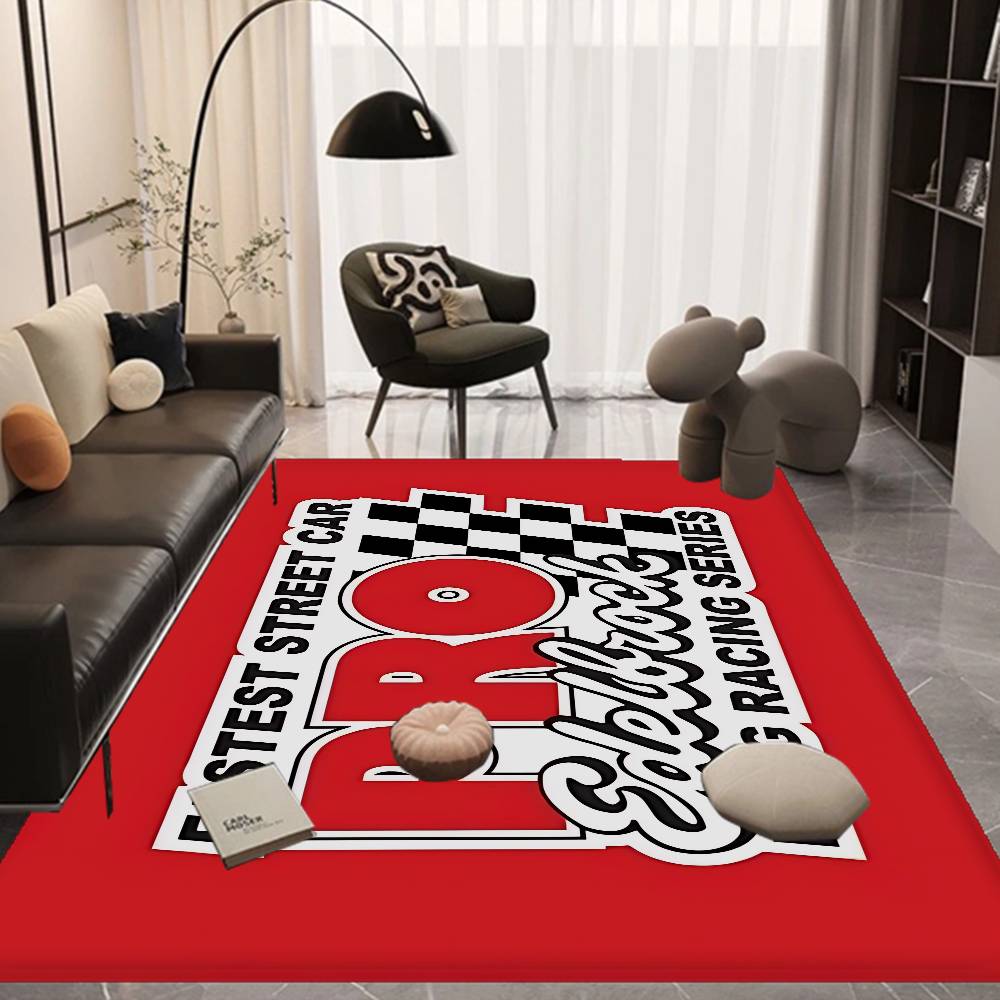 Racing Car Edelbrocks Kitchen Mat Cheaper Anti-slip Modern Living Room Balcony Printed Modern Home Decor