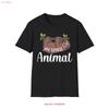 Sloth Spirit Animal T Shirt Softstyle Eco Friendly Cotton Vintage Washed Stylish Designer Clothes Homme Soft Graphic Versatile