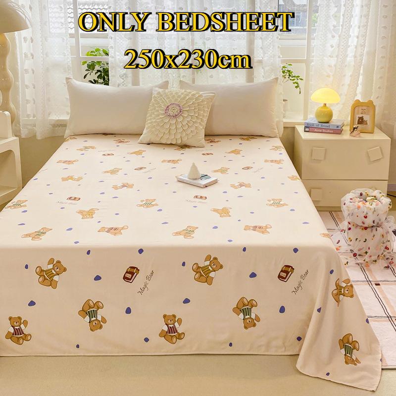 Cearșafuri Periate Prietenoase cu Pielea Cearșafuri Îngroșate pentru Pat Dublu de O Persoană Cearșafuri cu Specificații Multiple pentru Toate Sezoanele