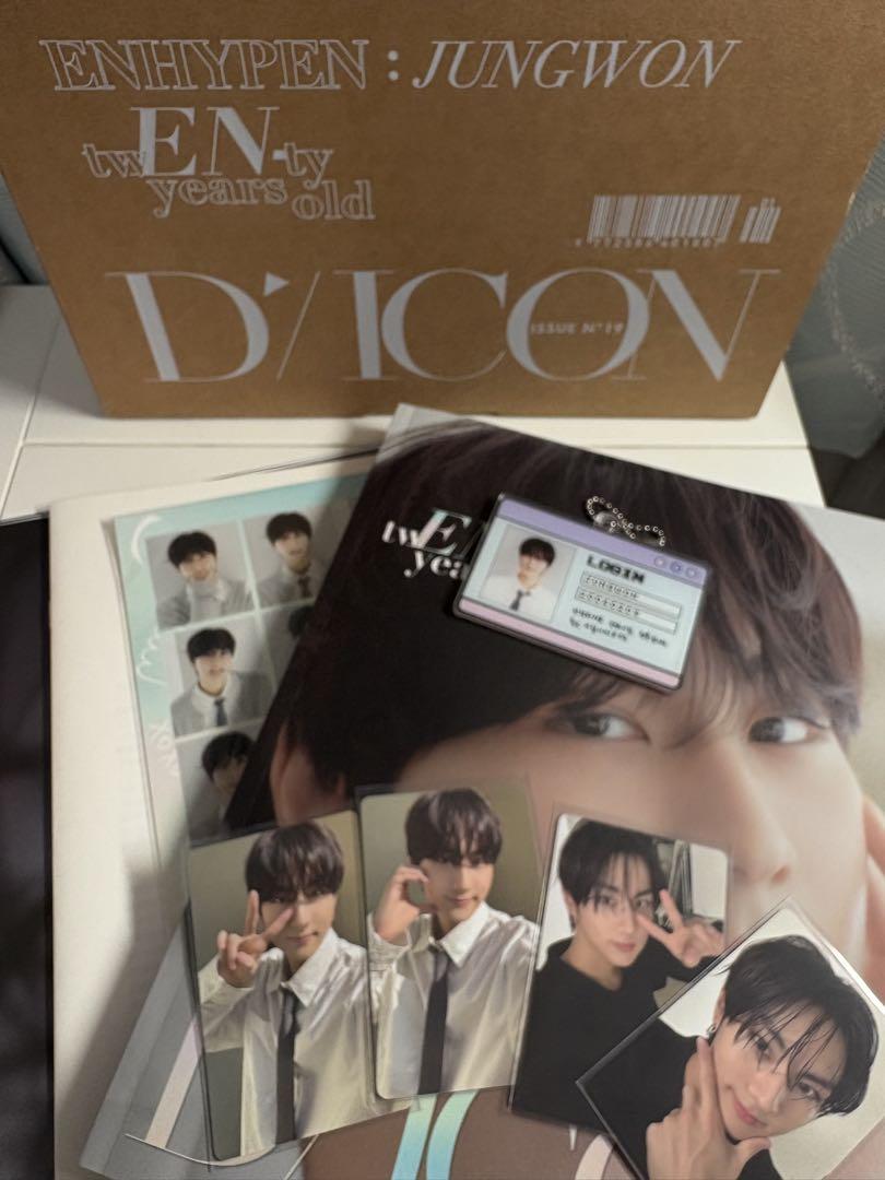 

[USED] ENHYPEN JUNGWON D ICON No missing