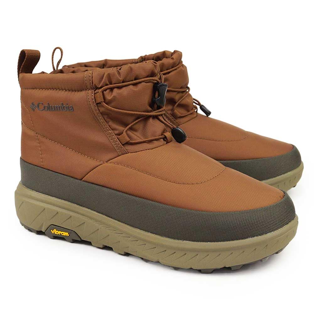 Columbia Yellowtail Shorty Advanced Waterproof Infinity Size Caramel Omni-Heat Boots, YU2038, 28.0cm,
