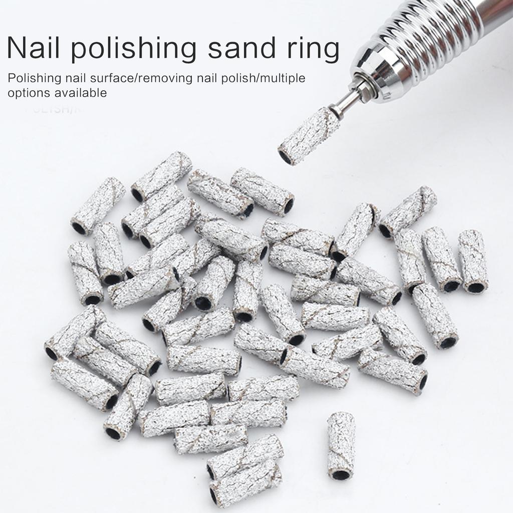 50pcs Small Nail Sanding Bands for Manicure Smooth and Durable Tools for Nail Art