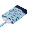 COLORFUL CANDY STYLE Quilted Entrance Set Lesson Bag and for Boys 4-Piece Kindergarten/School (Includes Reflector) - Water-Repellent, Lightweight,