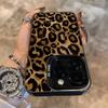 Brown Leopard Anti-drop Armour Phone Case for Samsung A55 5g Case S25 S23 S24 Ultra A34 A15 A35 A54 A53 A13 A16 S22 S21 FE Cover