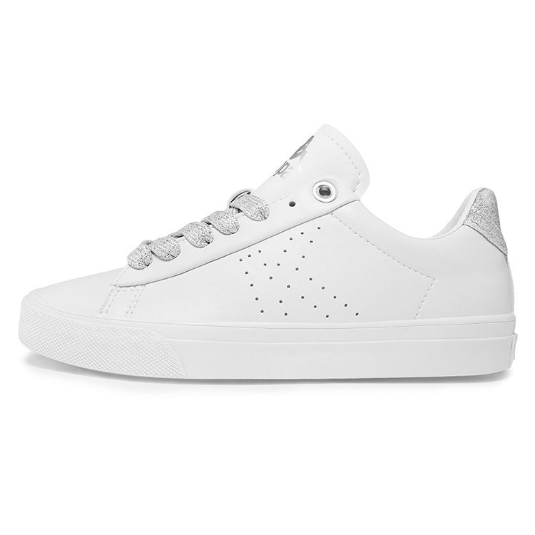 Kappa Slip-Resistant Durable Shock-Absorbing Low-Top Skate Shoes Women Sneakers White K0865CC09V-030