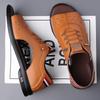 2025 New Designer Roman Sandals for Men Summer Fashion Casual Outwear Non-slip Beach Shoes Male Leather Sandalias Hombre