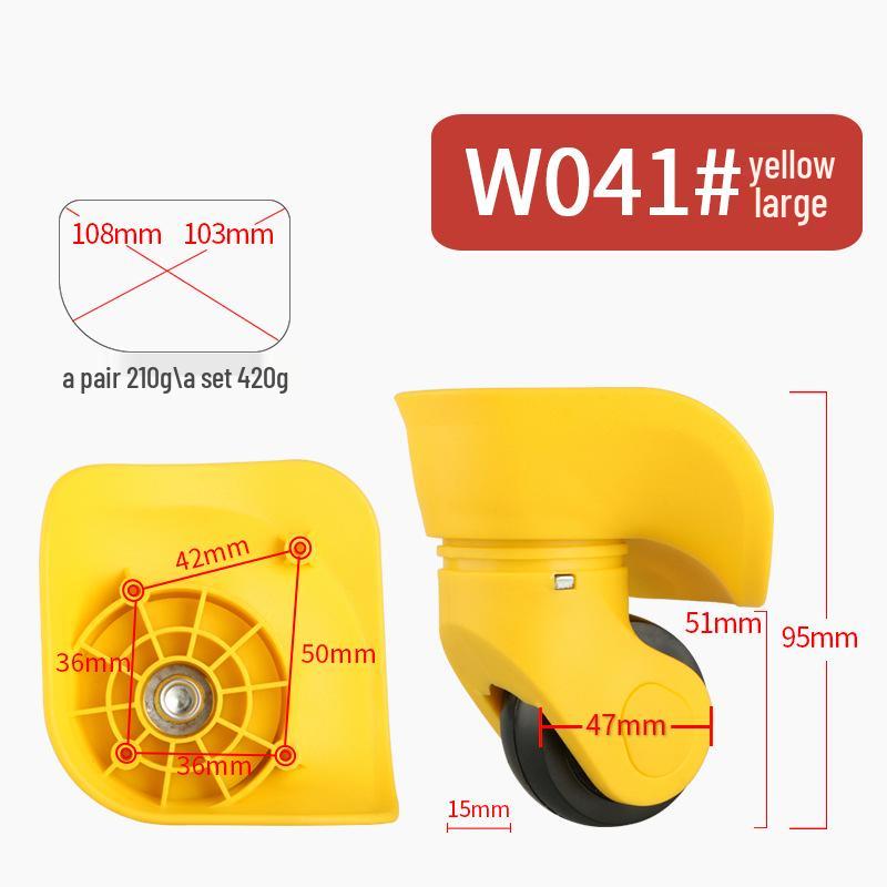 Универсальные поворотные колеса для больших и маленьких чемоданов - Аксессуар для багажа