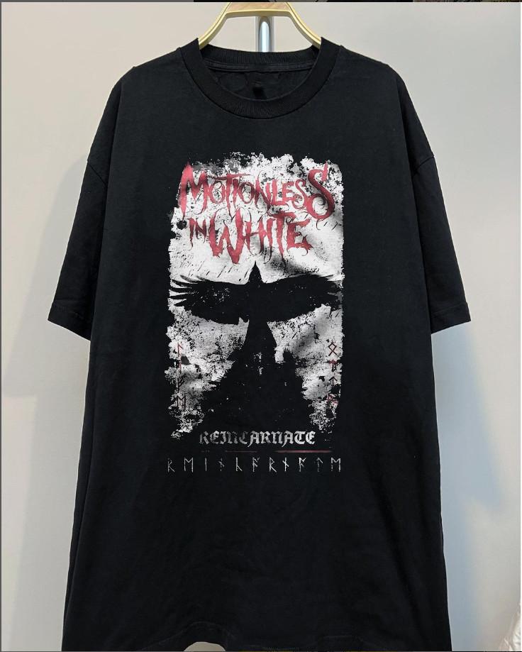 Motionless in White Band Gift For Family Xmas T Shirt Full Size S-5XL Unisex T-Shirt M