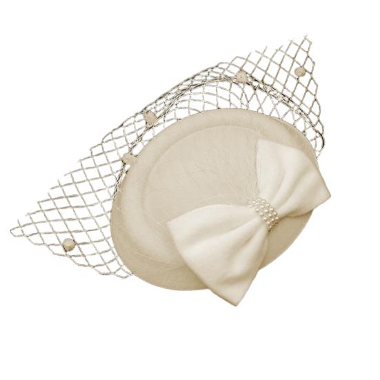 Fascinators Hat for Women Ladies 20s 50s Vintage Pillbox Hat Bridal Wedding Cocktail Tea Party Headwear with Veil