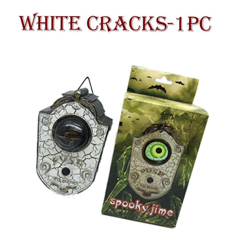 Halloween Haunted Doorbell Animated Eyeball Halloween Decoration with Spooky Sounds Halloween Doorbell Party Decor