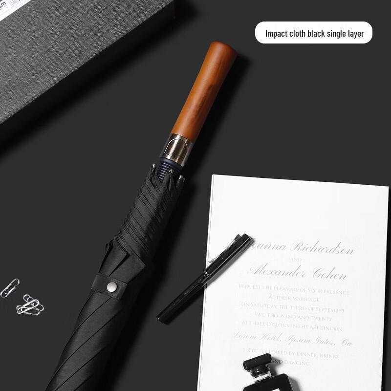 ZUOYOU Men s Business Straight Umbrella