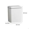 Automatic Garbage Can Electronic Rubbish Bin with Lid Space Saving Intelligent Induction Trash