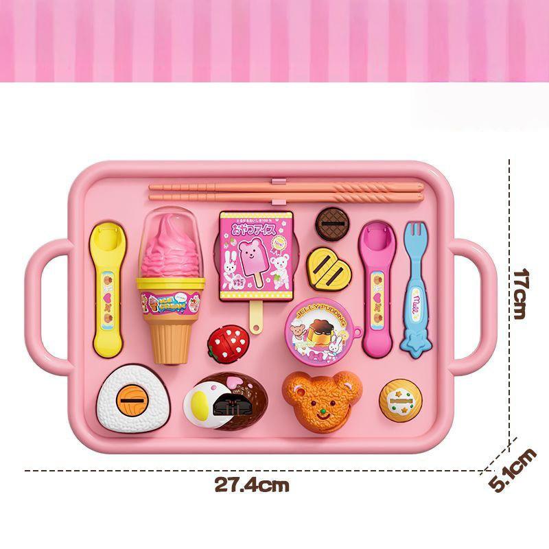 Lunch Box Food Feeding Pudding Feeding Simulation Role Play Pretend Play Children Early Education Ornaments