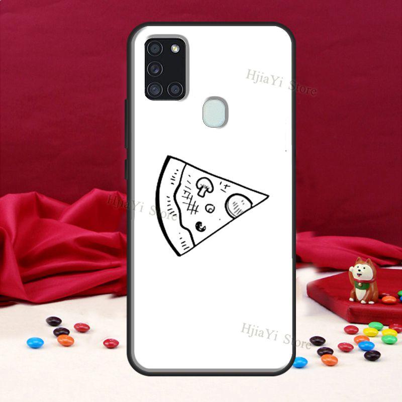 Pizza Beste Freunde BFF Fall Abdeckung Für Samsung A72 A52 A32 A12 A10 A20 A30S A40 A50 A70 A11 A31 A51 a71 A20e A21S