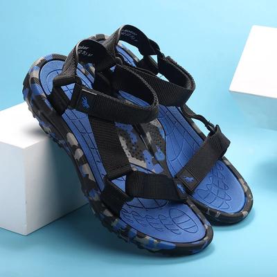 Sommer Herren Sandalen Sommer Sport Bequem Flach Strand Badeschuhe Outdoor Walking Rutschfest Lässig Zehentrenner