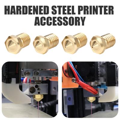 Hot End Three Eyed Spray Nozzle High Durability Easy To Install Universal High Flow Nozzle 3D Printer Accessories
