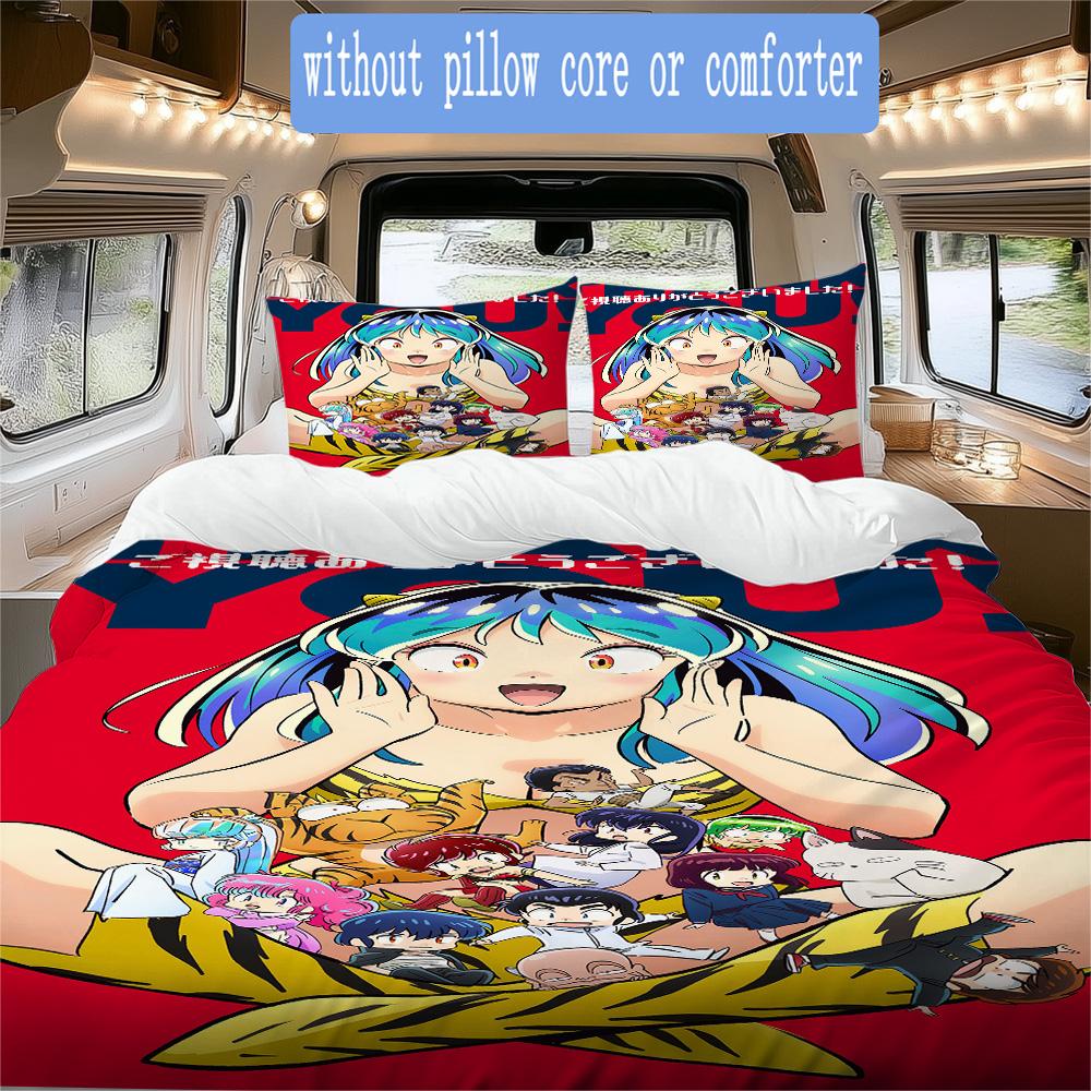 Cosmic bully anime Pattern Bedding,Quilt Set Quilt Cover Pillowcase Home Birthday Gift (1*duvet cover+2*pillowcase,without core)XSJT0917554