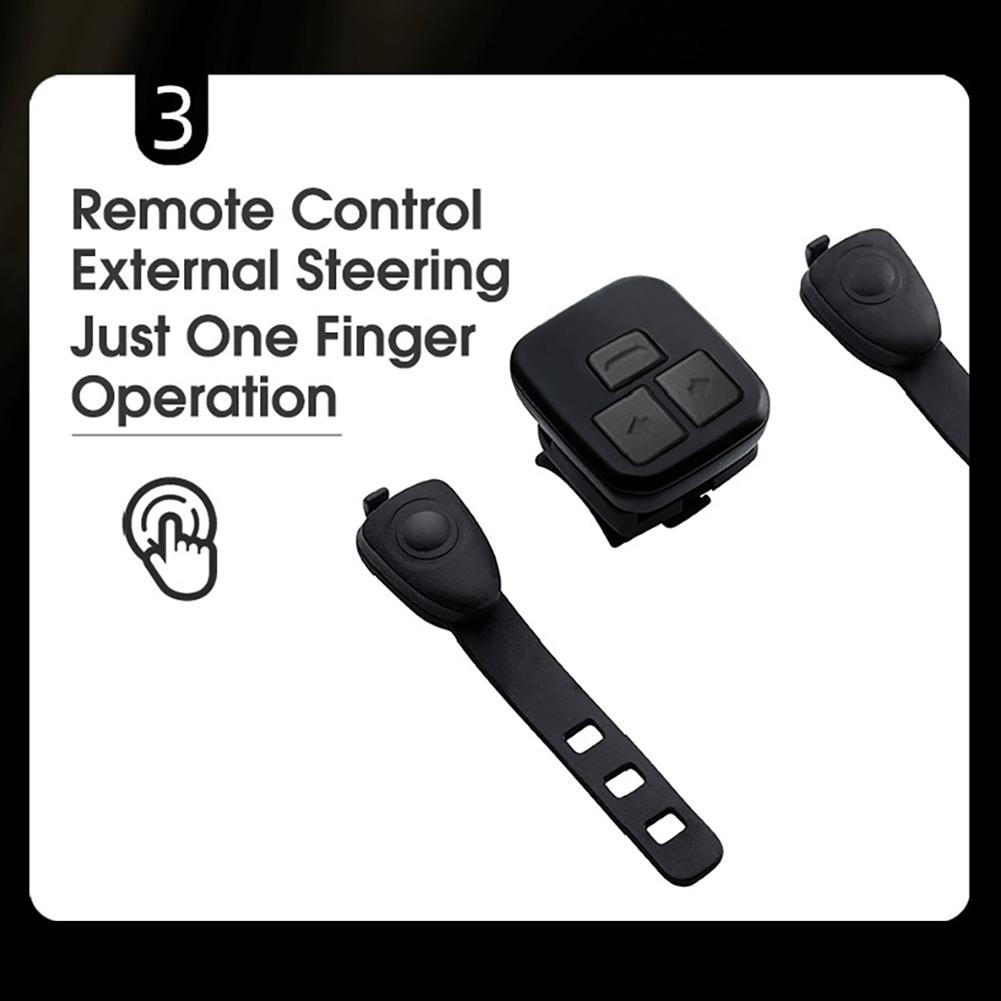 Smart Bike Tail Light Wireless Remote Control Rear Bike Light LED Bike Rear Light For Day Night Mountain Riding