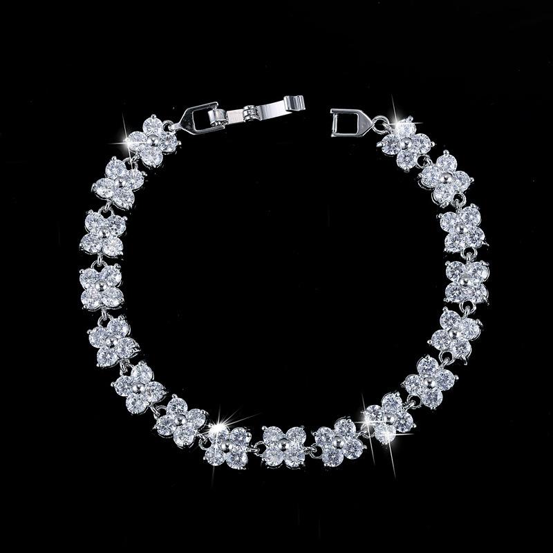 Jewelry Zircon Electroplating Jewelry Bracelet Jewelry