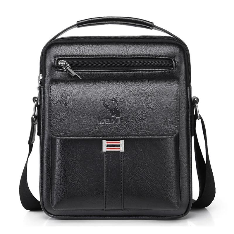 Men's Shoulder Bag with Large Capacity, Waterproof and Wear-resistant
