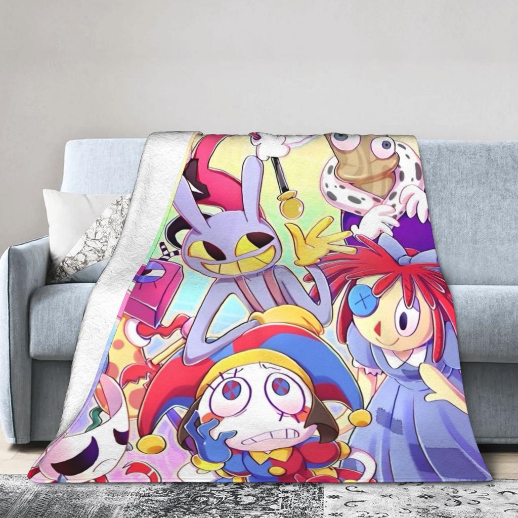 TADC Blanket Cartoon Plush Awesome Warm Throw Blankets for Coverlet Textile Decor,